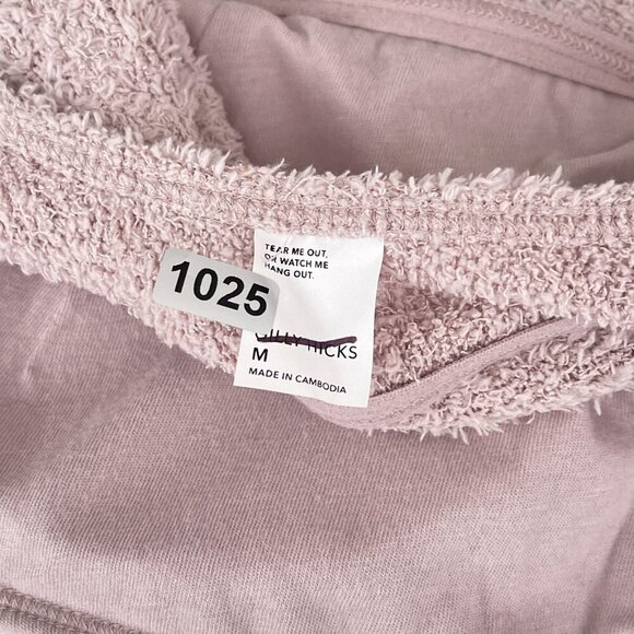 Gilly Hicks Cozy Knit‎ Square Neck Brallete Low Back In Light Pink Medium - Picture 5 of 8